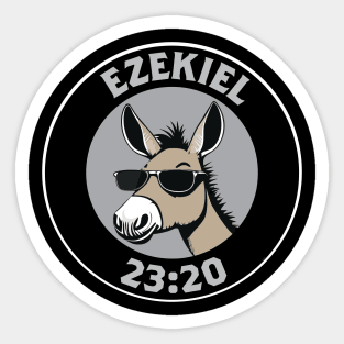 Ezekiel 23:20 Sticker
